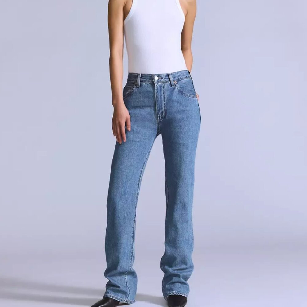 Levi’s Blue Tab Japanese Selvedge Plank Straight Fit Jeans Women’s